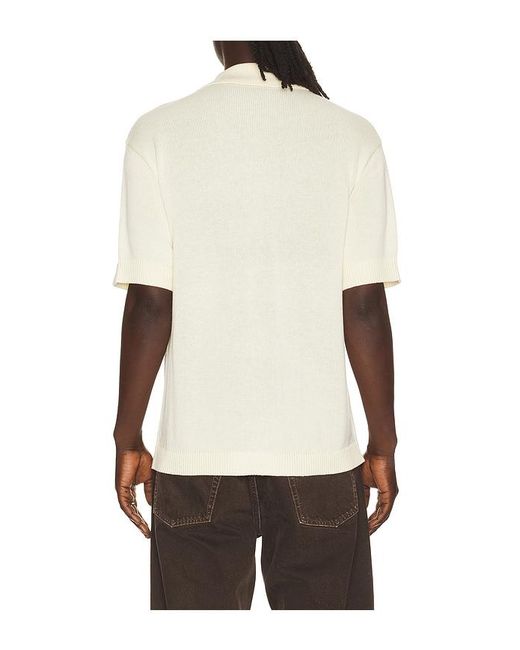 Central Park West Resort-Shirt Anderson in Natural für Herren