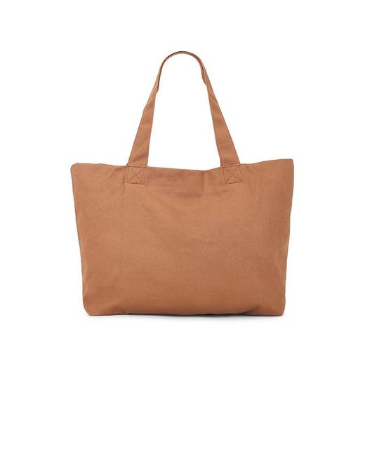 Museum of Peace & Quiet Brown Signature Zip Tote Bag for men