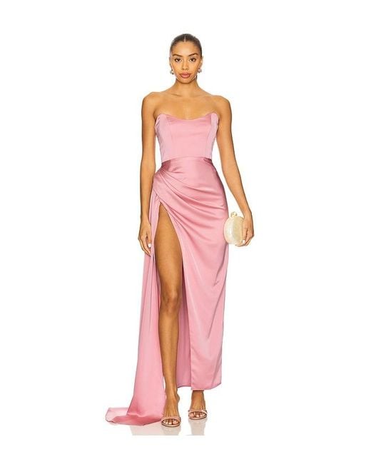 Katie May Red Bita Gown