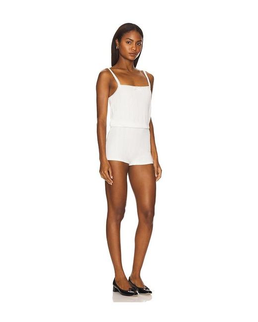 Lioness White Poolside Romper