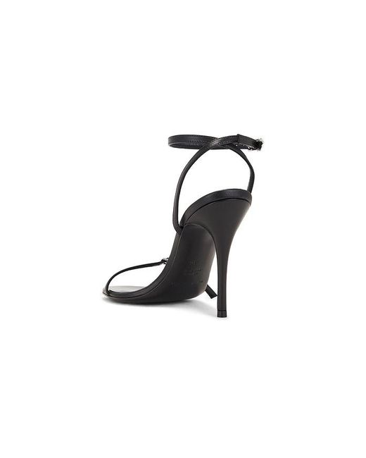 Magda Butrym Black Ankle Strap Sandal