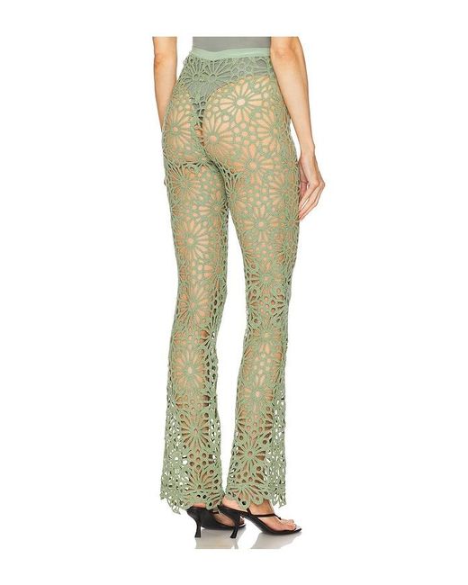 Norma Kamali Multicolor Boot Pant Without Waistband