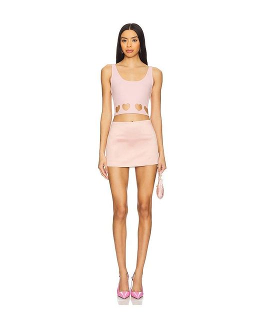 Lovers + Friends Pink Dylan Top