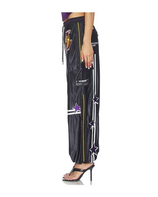 OFF SEASON Black Nylon Track Pant