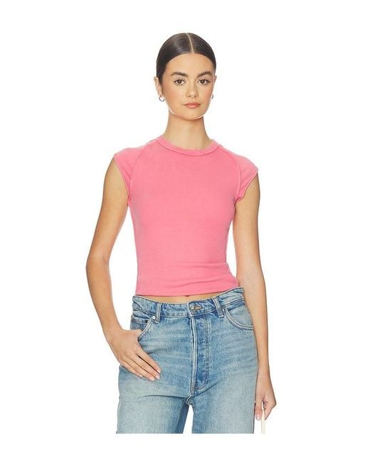 Free People Red Ever Had Tee