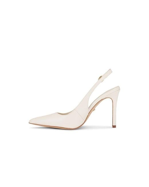 Raye White Calla Pump