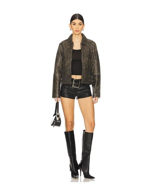 superdown Black Melania Micro Short