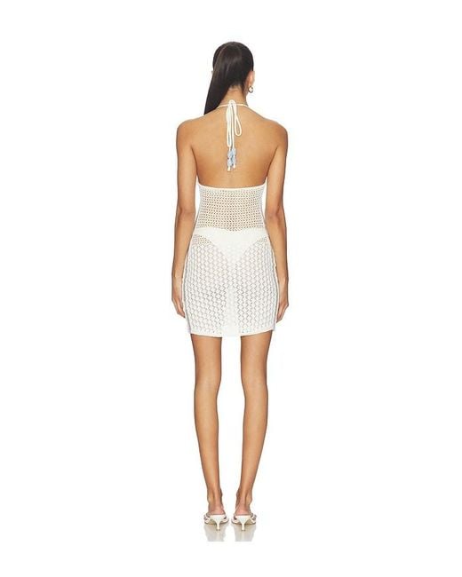 I.AM.GIA White Kaci Mini Dress