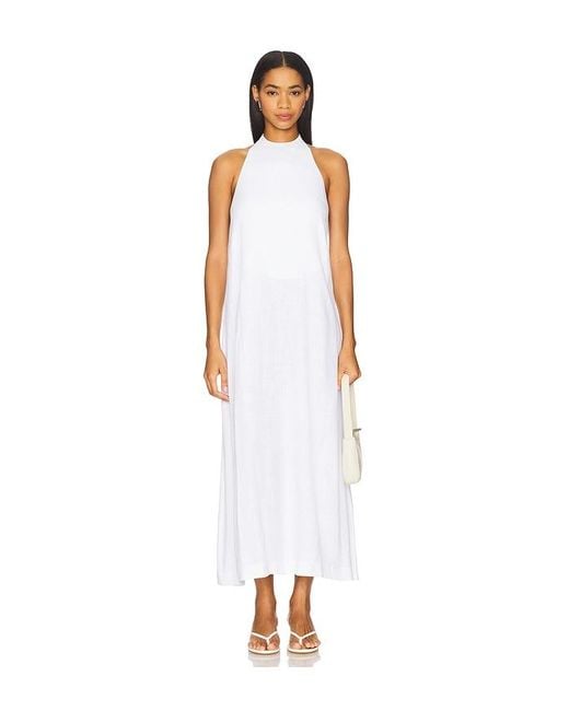 Sold Out NYC White The Fete Linen Dress