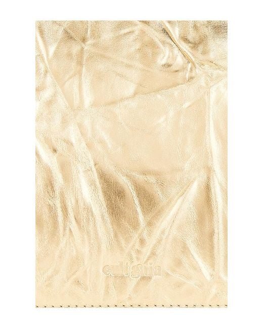 Cult Gaia Natural Maxine Top Handle Bag