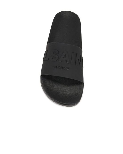 AllSaints Black Biggy Slider for men