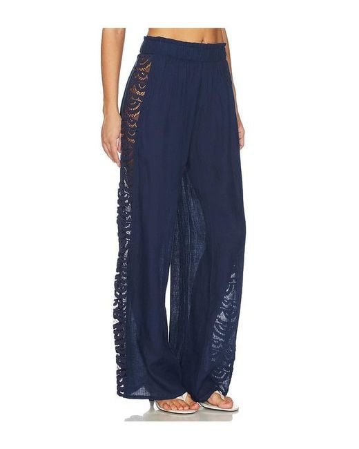 PQ Swim Blue Jace Lace Pant