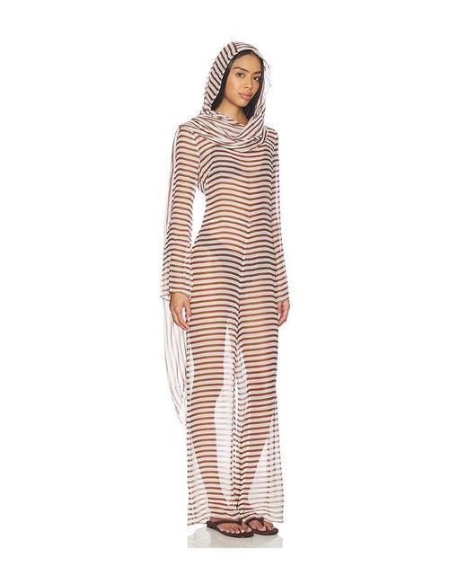 Cult Gaia Natural Lakelyn Cover Up