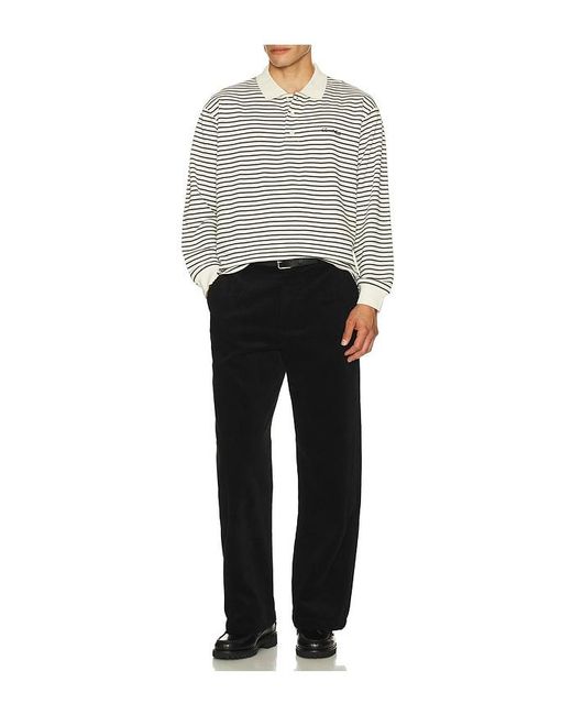 DUNST Black Corduroy Slacks for men