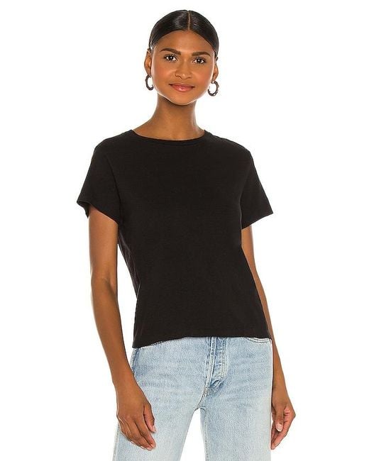 Re/done Black X Hanes The Classic Tee