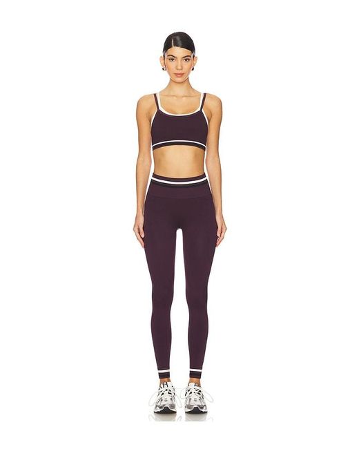 The Upside Blue Form Seamless Midi Legging