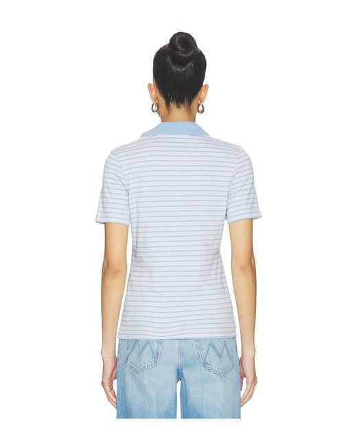 Samsøe & Samsøe Blue Saella Short Sleeve Polo