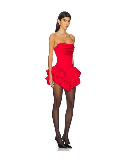 Nbd Red Emilia Mini Dress