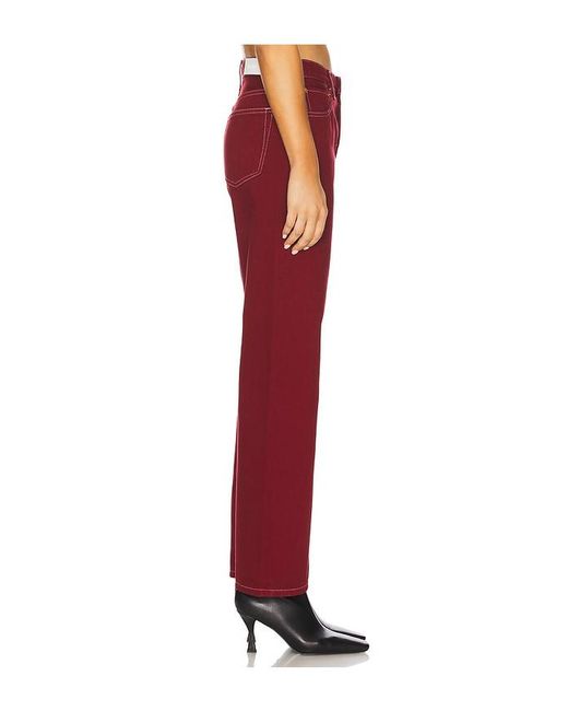 Re/done Red The Standard Jeans