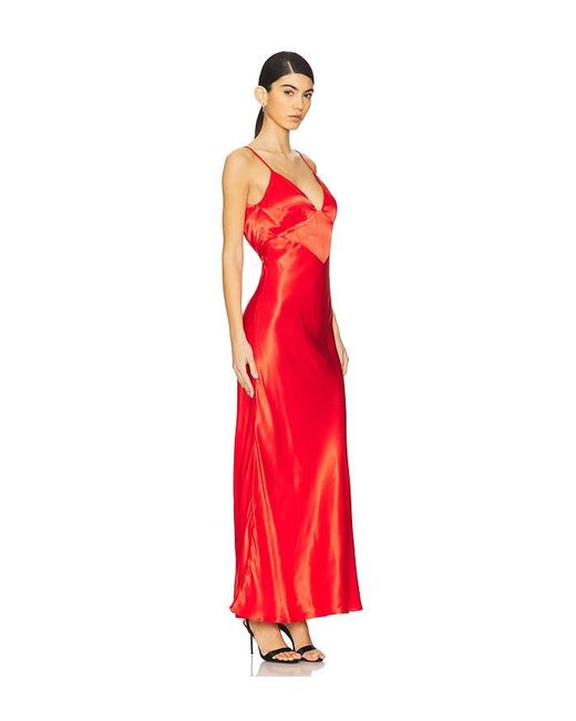 Bardot Capri スリップドレス Red