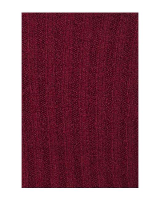 L'academie Red 'Academie Namir Off Shoulder Sweater