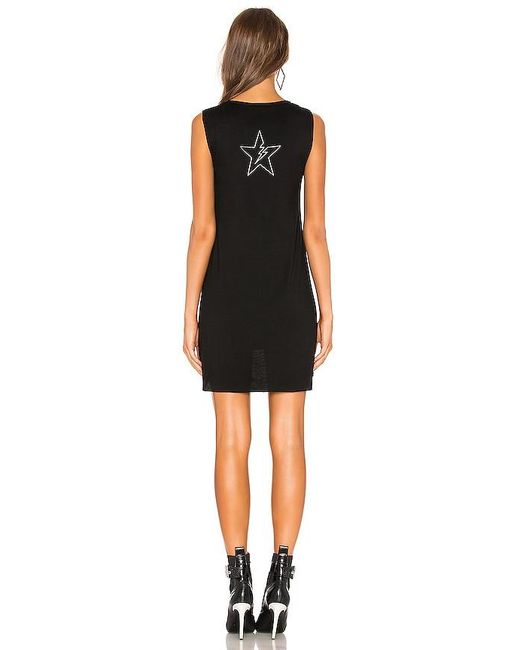 Lauren Moshi Black Deanna Sleeveless Dress