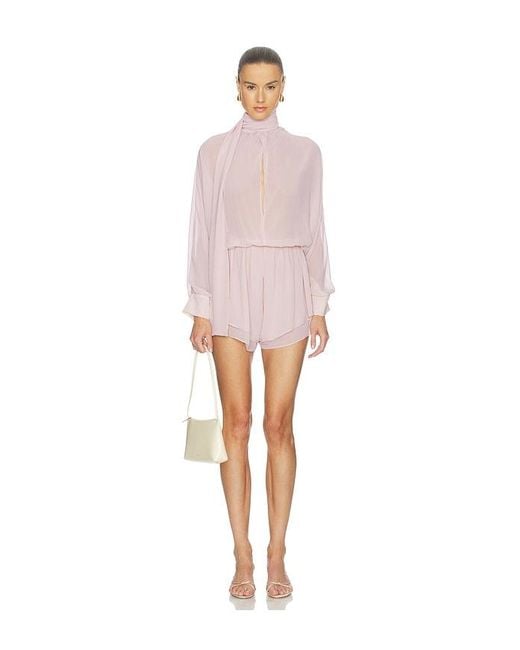 NonChalant Label Pink Rowan Romper