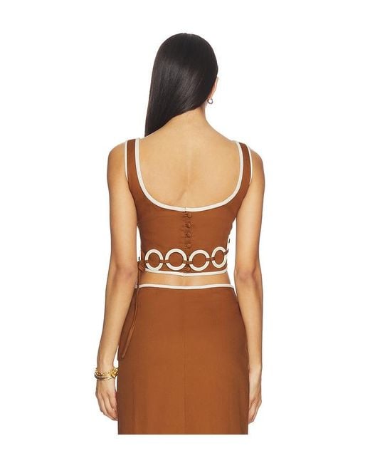 SAUDADE Orange Zuma Top Set