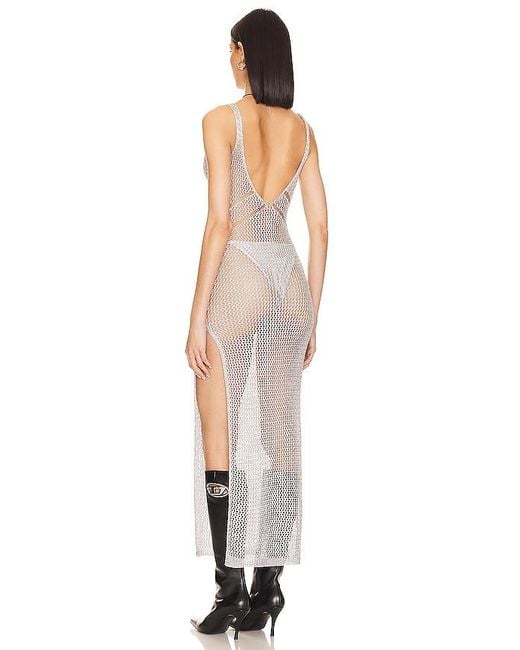 superdown White Marlee Maxi Dress