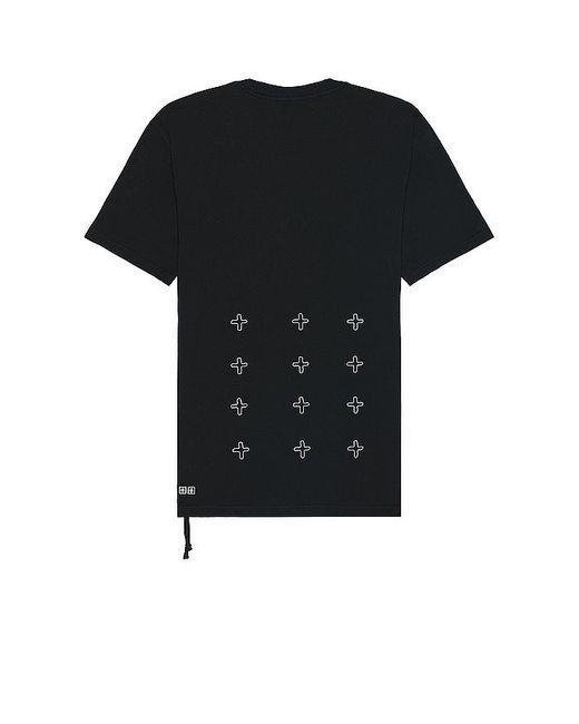 Ksubi Black Holograph Kash Short Sleeve T-shirt for men