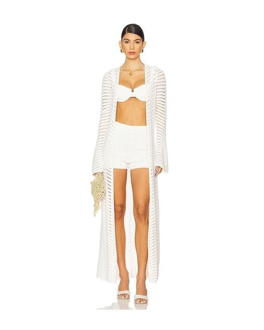 Devon Windsor White Kleid Elliott