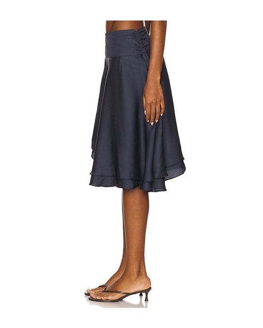 Lioness Blue Legacy Midi Skirt