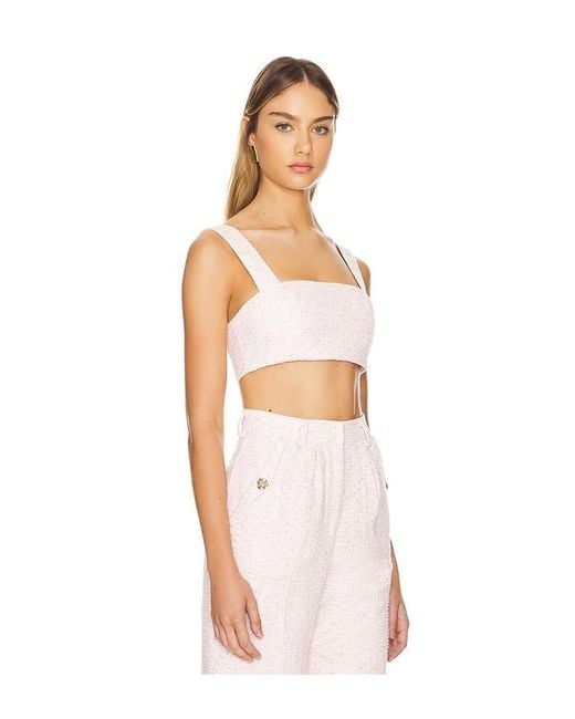Amanda Uprichard White X Revolve Tish Top