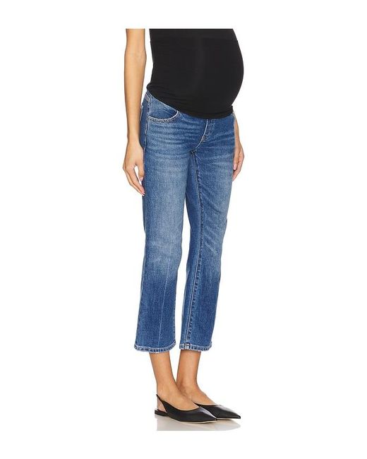 HATCH Blue The Over The Bump Straight Maternity Jeans