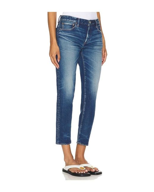Moussy Gifford テーパード Blue