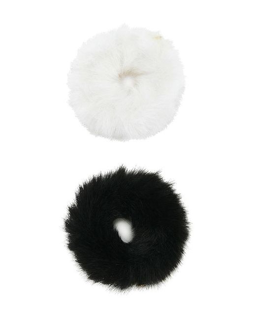 Lele Sadoughi White Mountain Scrunchie Set