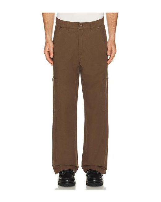 Students Golf Brown Studio Work Pants for men