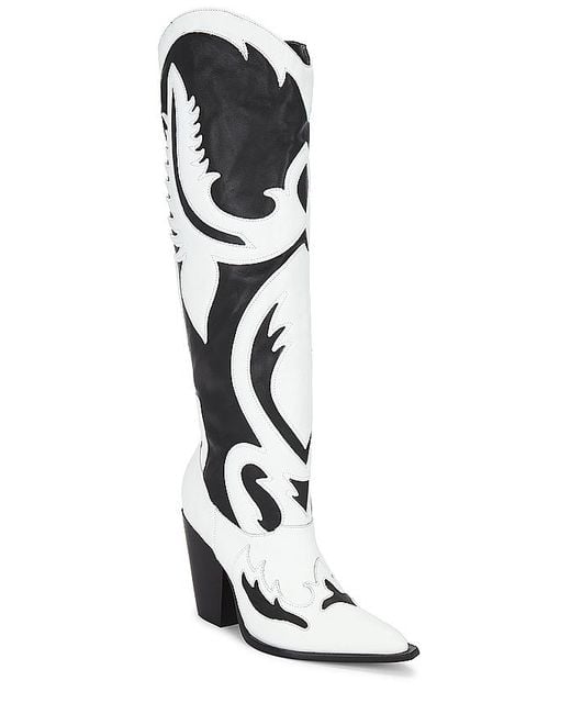 SCHUTZ SHOES White Woody Up Casual Boot
