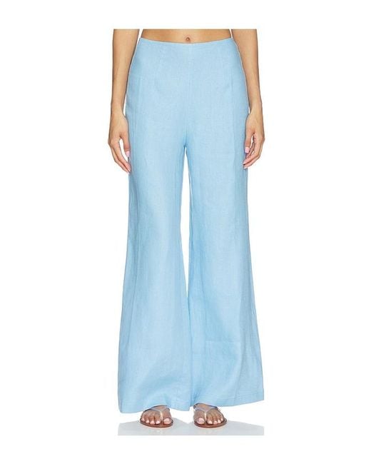 Faithfull The Brand Blue Syna Pant
