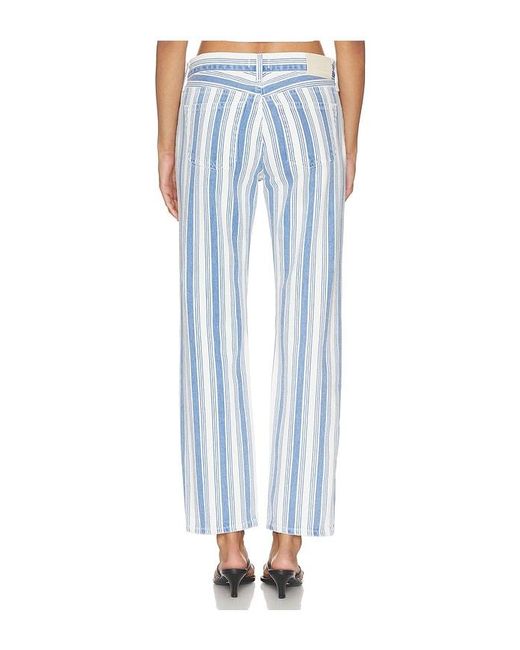 Citizens of Humanity Blue Anissa Straight Leg Jeans