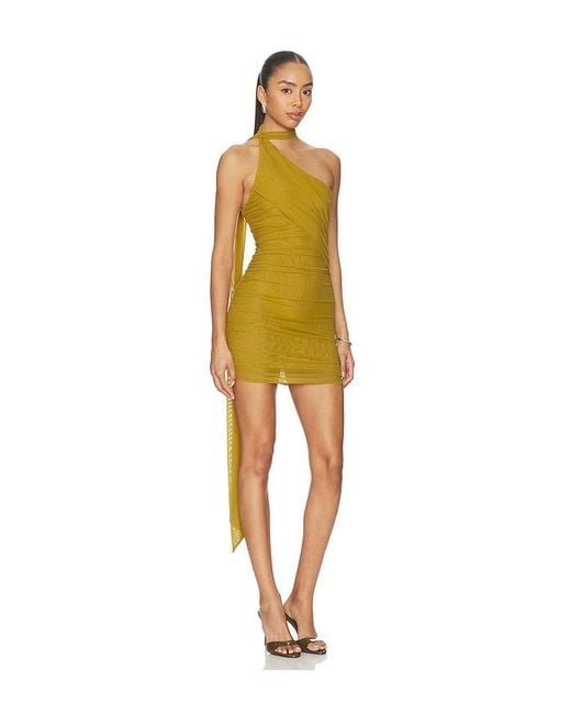 superdown Yellow Kynlee Mini Dress