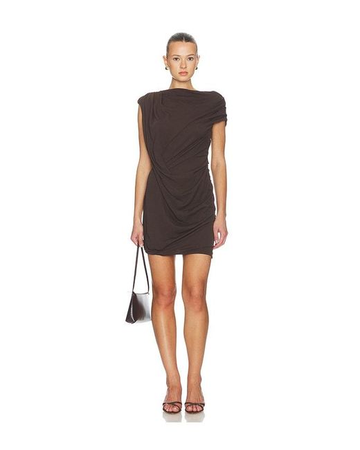 Entire studios Black Twist Mini Dress