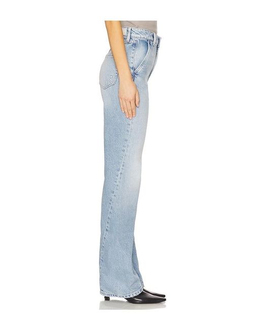 ICON DENIM Blue Annie Straight Leg Jeans