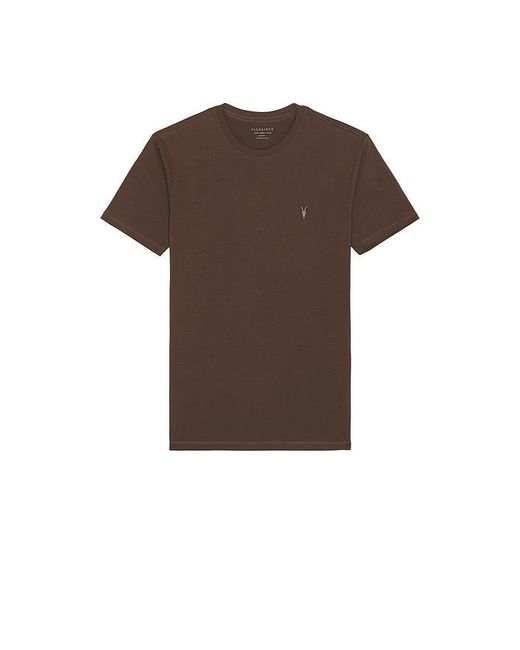 AllSaints Brown Brace Crew 3 Pack Tee for men