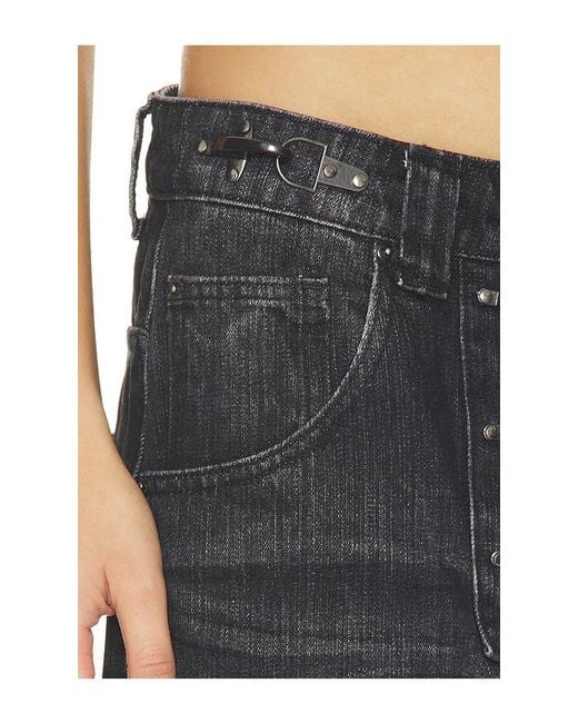 Jaded London Black Fireman Clip Colossus Jeans
