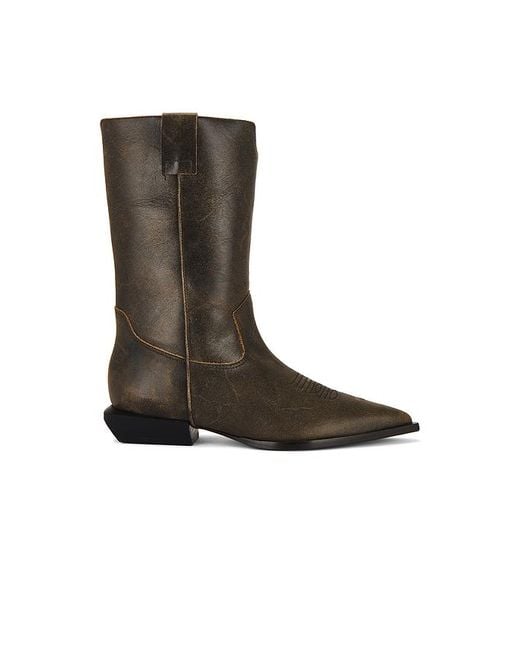 SCHUTZ SHOES Black Ashley Boot