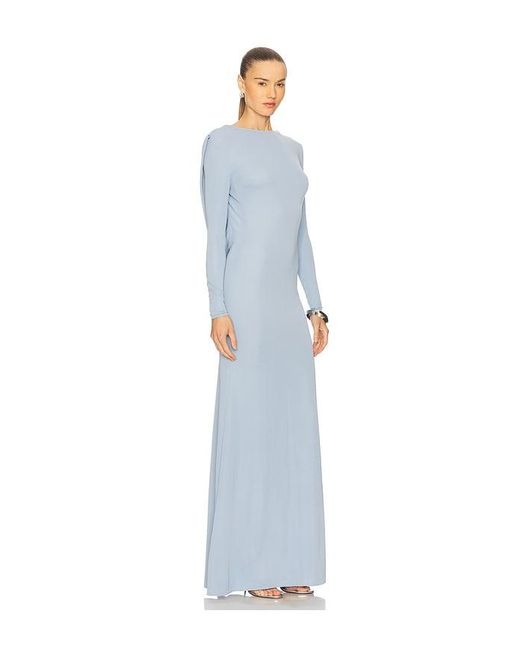 The New Arrivals Ilkyaz Ozel White Roisin Maxi Dress
