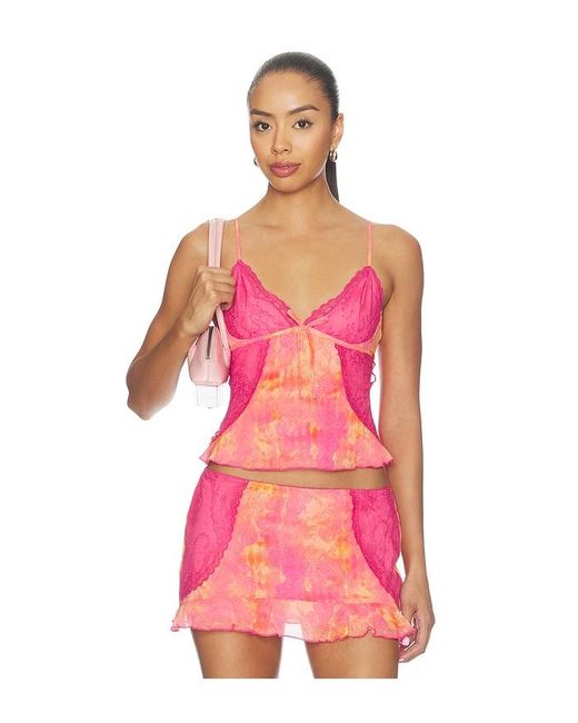 I.AM.GIA Pink Colette Top