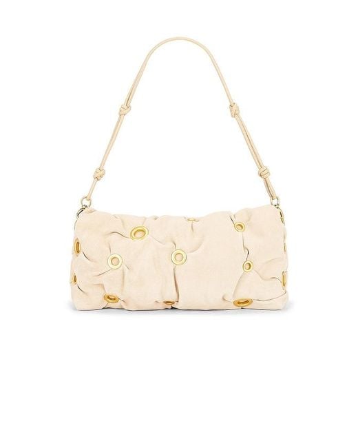 Cult Gaia White Amalia Clutch