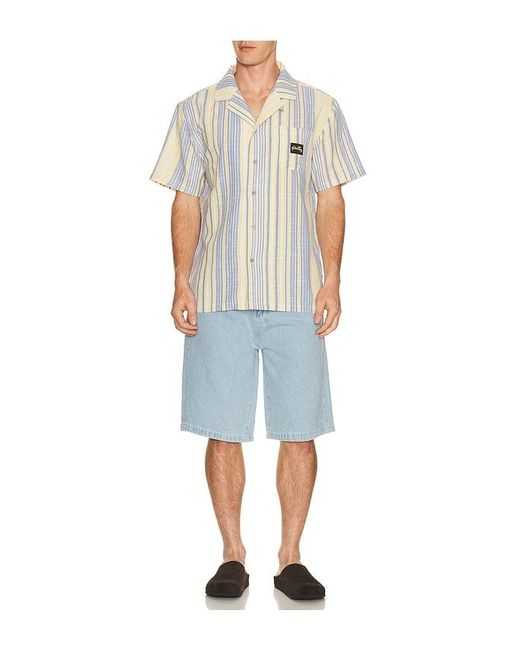 Stan Ray Blue Wide Shorts for men